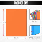 Foam Sheets for Crafts, EVA Foam, 30 Pack 9x12 Inch | Houseables EVA CraFt - Image 2
