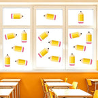 54Pcs Pencil Cutouts Pencil Name Tags, Classroom Pencils Themed Bulletin Board - Image 4