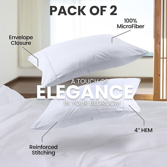 Utopia Bedding Queen Pillow Cases - Image 5