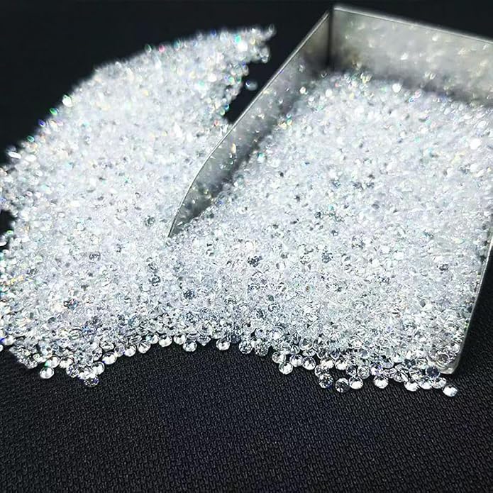 0.9-8mm 10-1000pcs CZ Zircon 5A Round Machine Cut White Cubic Zirconia Loose CZ - Image 7