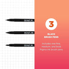 SAKURA Pigma Professional Brush Pens - Image 2