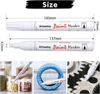 Artsunlvy White Paint Pens marking pens Permanent Markers - Image 3