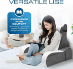 Kolbs Wedge Reading Pillow for Bed, Cushion - Image 4
