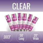 Grafix Dura-Lar 0.003" Film, Ultra Clear, Glossy 20" x50', Mylar/Acetate - Image 2