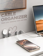 Chfeila 6 Pack Cable Clips, Dorm Room Essentials - Image 6
