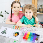 QUEFE 5200pcs Fuse Beads Kit for Boys and Girls, 24 Colors 5mm Melting Beads - Image 7
