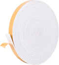 Kikerike Self Adhesive Foam Tape Weatherstrip 1/2in x 1/8in x 13Ft High Density by Kikerike