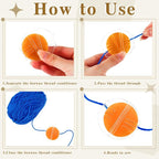 Maitys 2 Pcs Thread Wax Thread Conditioner Beeswax - Image 7