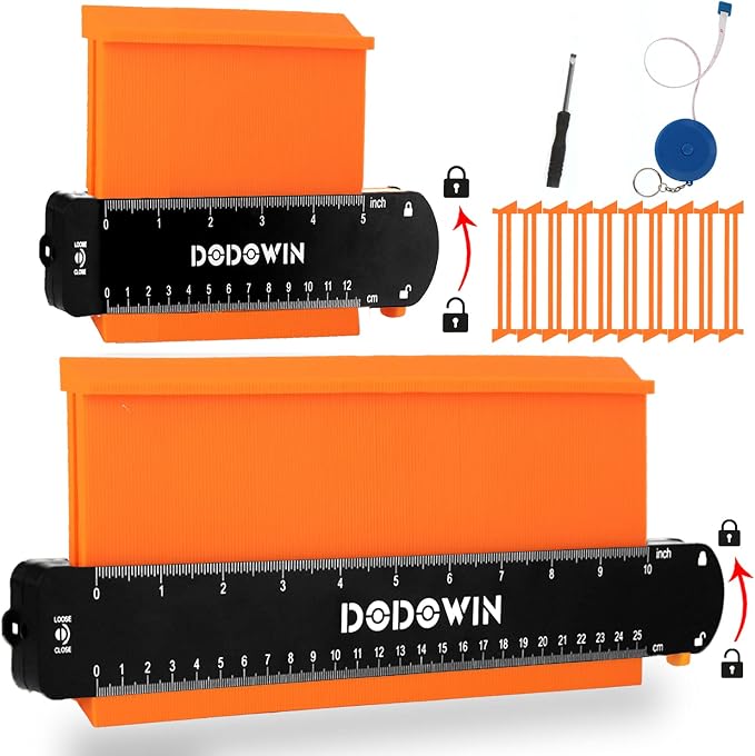 DODOWIN 10+5 Inch Contour Gauge by dodowin