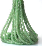 ICAI Beads 5x8mm Natural Rondelle Spacer Loose Beads by CAI+YI+MING