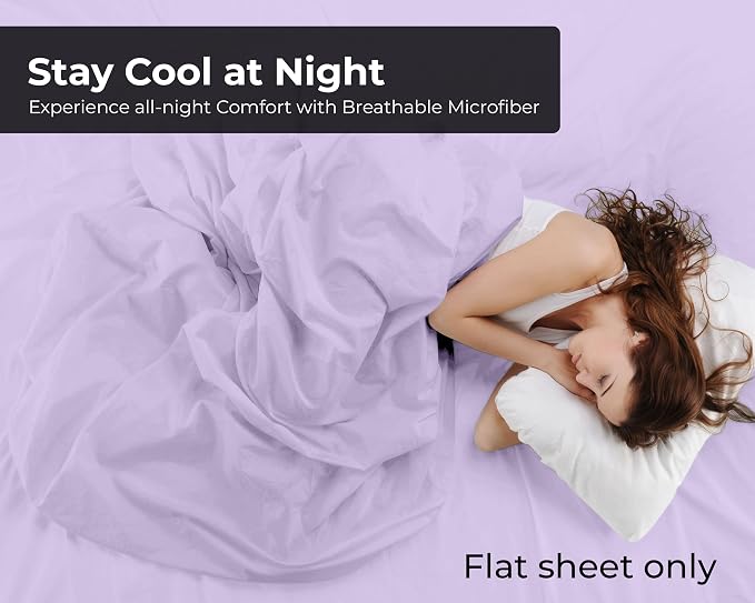 Royale Linens Full Flat Sheet - Image 3