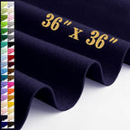 Large Felt Fabric Sheet 36 x 36 Inch, 1.6mm Thick | Soft nonwoven felt by MIGLORIA