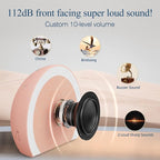 ANJANK Loud Alarm Clock with Wireless Bed Shaker, Vibrating Dual Alarm with - Image 6