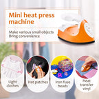 Honoson Mini Craft Iron Mini Heat Press Small Iron 3.93 x 2.36 x 2.76 in - Image 6