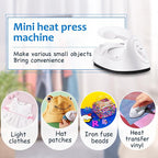 Honoson Mini Craft Iron Mini Heat Press Small Iron 3.93 x 2.36 x 2.76 in - Image 5