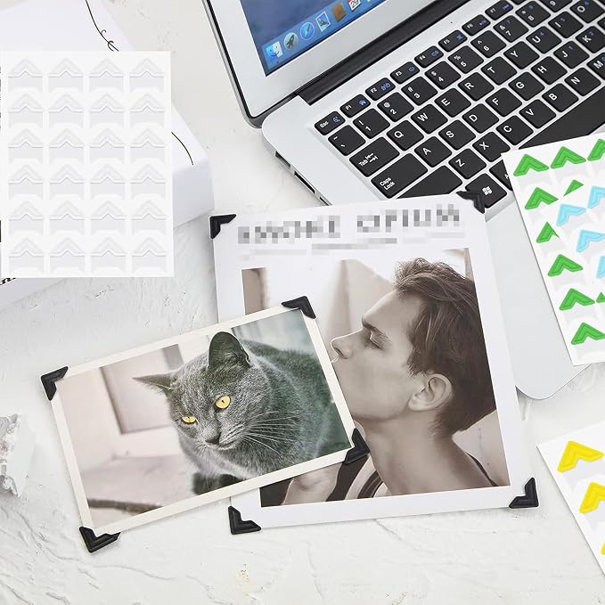 Pajean 720 Pieces Photo Corners Self Adhesive Photo Corners - Image 6