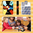 Jravkfi Card Binder 9 Pocket, Premium Trading Card Holder 900 Pockets 50-Page - Image 3