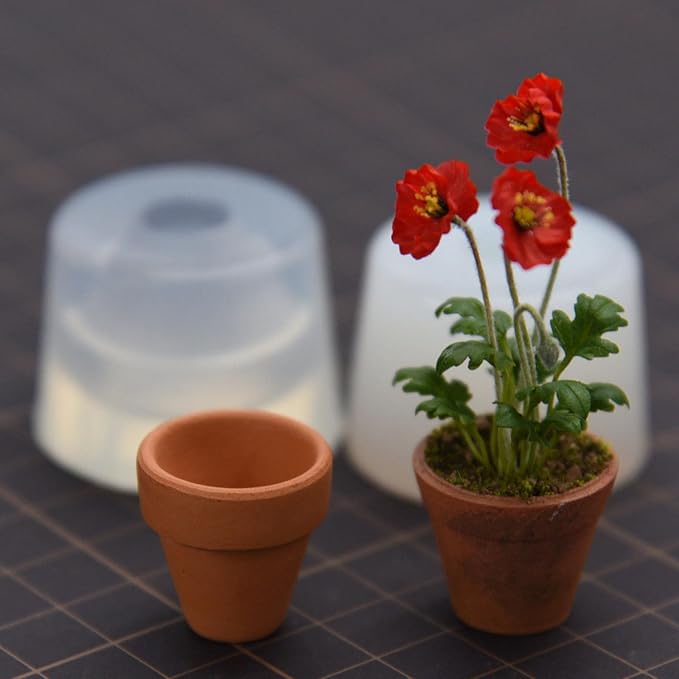 Handmade Silicone Mold for Miniature Decor & Resin Crafts, Flexible Nonstick - Image 2