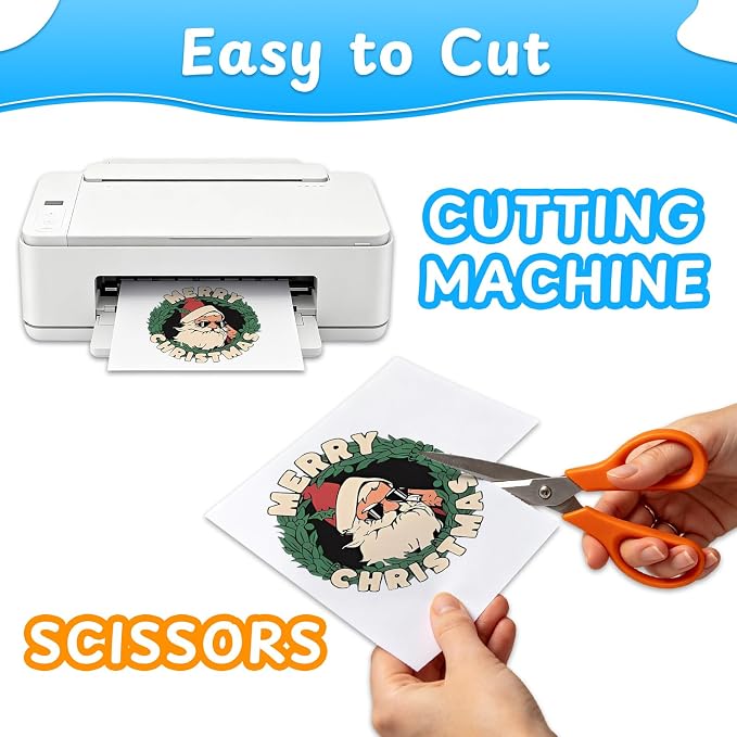 Heat Transfer Paper 30 Sheets, 8.5" X 11" Light Iron On Transfer Paper | - Image 3