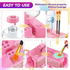 Upgraded Paint Brush Cleaner Tool, Brush Rinser Cup Painting Running Water - Image 5