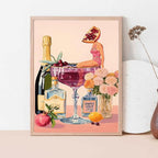 Cocktail Diamond Art Kits for Adults, 5D DIY Diamond Painting Kits for Beginner - Image 3