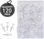 120-Pack Push Pins for Bulletin Board, Thumb Tacks - Image 3