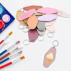 LOTMER 20/30/40/80 PCS Hotel Keychain Blank - Image 7
