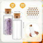 Gerrii 100 Pcs 40 ml Mini Glass Bottles - Image 2