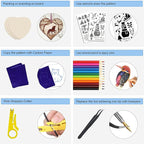 116pcs Wood Burning Kit, Professional Wood Burning Tool - Image 5