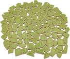 200g Ceramic Mosaic Tiles for Crafts, Irregular Stained Ceramic 0.2"x0.8" - Image 2