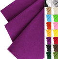 IONTACH 36" X 36" Purple Stiff Felt Fabric 1.2mm Thick | Felt Sheet by IONTACH