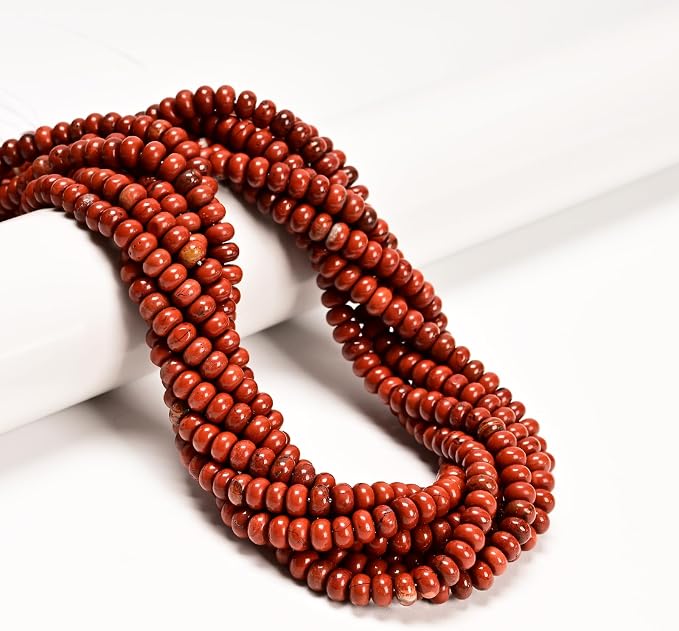 ICAI 4x6mm Natural Rondelle Beads – Loose Gemstone Spacers - Image 3