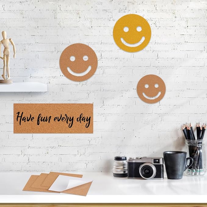 50 Pack Self Adhesive Cork Squares, 6 x 6 Inches Cork Backing - Image 7