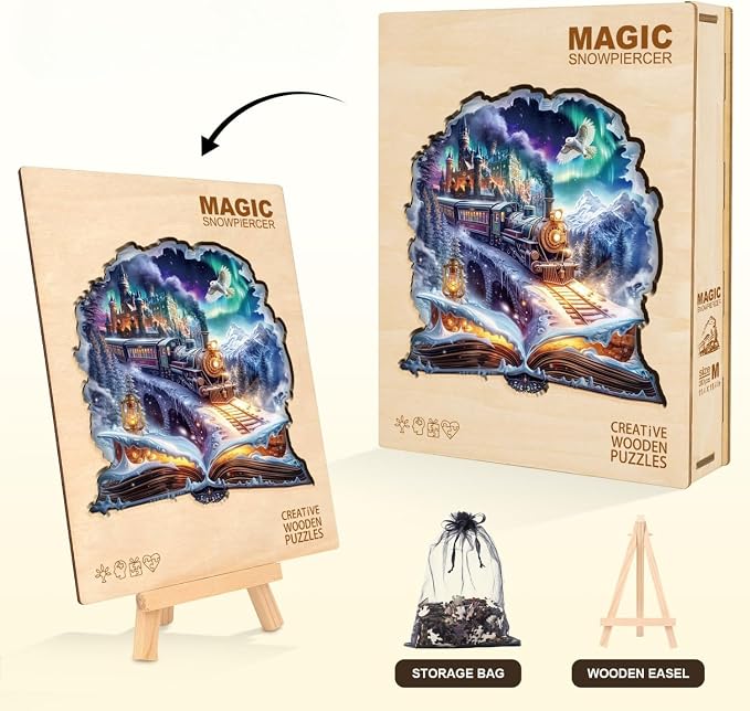 Magic Snowpiercer Puzzles Adults Gifts - Image 5