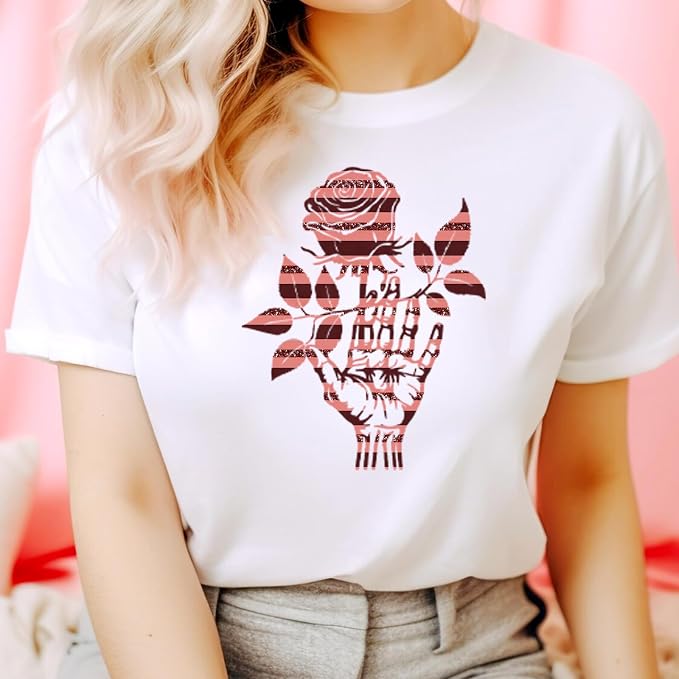 HTVSTD Rose Romantic Heat Transfer Vinyl 10Sheet 12×10in Iron on Vinyl | Rose - Image 6