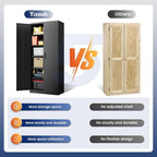 Yizosh Metal Garage Storage Cabinet - Image 8