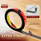 Double Sided Tape Heavy Duty 10FT, Very Sticky Adhesive Mounting Tape, Works - Image 2