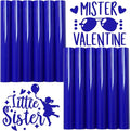 HTV Heat Transfer Vinyl, Dark Blue 12pcs 12" x 10" Iron-on Vinyl | Iron On Vinyl by Unknown