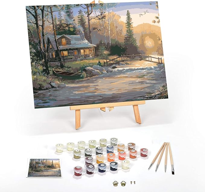 Ledgebay DIY Paint by Numbers Kit by Ledgebay