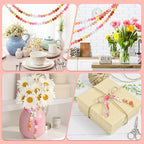 Tradder 200 Pcs Daisy Wooden Beads - Image 7