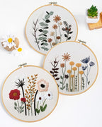 Santune 3 Sets Embroidery Kit, Cross Stitch Kits - Image 8