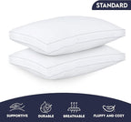 Utopia Bedding Bed Pillows for Sleeping Standard Size, Soft & Fluffy Pillow - Image 4