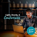 Sleep ZM Blue Light Blocking & Light Sensitivity Glasses - Image 5