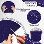 4 Rolls Outer Space Bulletin Board Paper Non-Woven Galaxy Fabric Bulletin Board - Image 3
