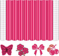 Tintnut Deep Ruby Permanent Vinyl 8 Sheets 12''x10'' Adhesive Vinyl | Solid by Tintnut