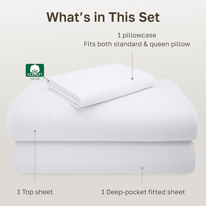 California Design Den XL Twin Sheets Set - Image 4