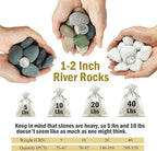FANTIAN 20 lbs White River Rocks - Image 2