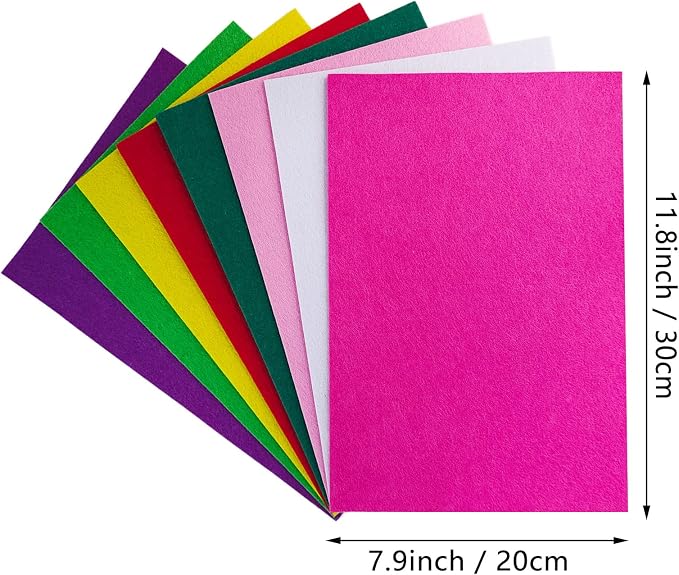 Jtnohx Stiff Felt, 2mm Thick Felt Sheets - Image 5