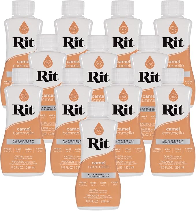 Rit Dye – 8 Oz. Liquid Fabric Dye by CraftCounty