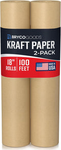 Bryco Goods Brown Kraft Packing Paper Rolls by BrycoGoods
